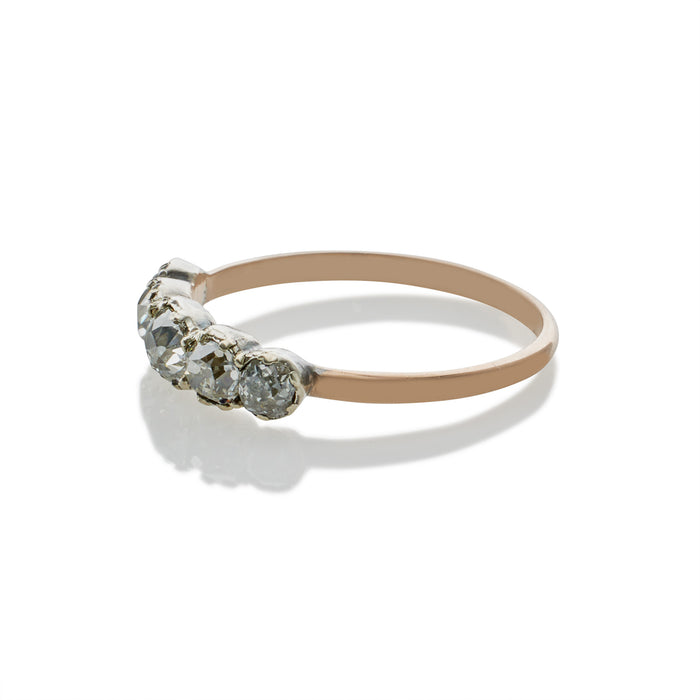 Antique Georgian Gold Rose-Cut Diamond Cluster Ring - Rings from Cavendish  Jewellers Ltd UK